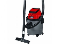 Einhell TC-VC 18/15 Li-Solo, Trommelvakuum, Tørr & våt, Støv pose, 15 l, 72 dB, Sort, Rød - SOLO Hvitevarer - Støvsuger - Våt og Tørr