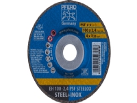 PFERD EH 100-2,4 PSF STEELOX/16,0 Stål Rostfritt stål PFERD 10 cm 15300 RPM 25 styck