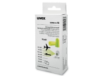 Uvex 2112133, Gjenbrukbar øreplugg, In-ear, Grønn, Trådløs, 37 dB, 15 stykker Klær og beskyttelse - Sikkerhetsutsyr - Ørepropp