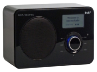 SCANSONIC IN220BT FM/DAB+/INTERNET RADIO - SORT TV, Lyd & Bilde - Stereo - Mikro og Mini stereo