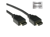 ACT 0.5 meter HDMI High Speed Ethernet premium certified cable HDMI-A male - HDMI-A male