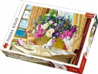 Trefl Puzzle 1 000 pieces – Flowers in the morning