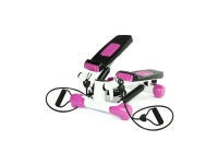 Diagonal stepper med kabler hvid og pink HMS S3033 Sport & Trening - Sportsutstyr - Fitness