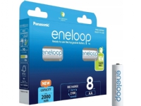 Panasonic eneloop HR06 Uppladdningsbart AA-batteri NiMH 2000 mAh 1,2 V 8 st