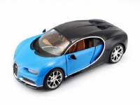 Maisto Composite modell for glasur Bugatti Chiron blå Hobby - Samler- og stand modeller - Biler