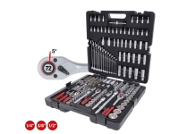 KS Tools 917.0216, Støpselsett, Imperisk, 216 hoder, Kromvanadiumstål, 11,6 kg