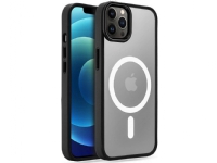 Tech-Protect Etui Tech-protect Magmat MagSafe Apple iPhone 12/12 Pro Clear/Black Tele & GPS - Mobilt tilbehør - Deksler og vesker
