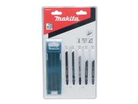Makita – Set med sticksågsklingor – för trä metall – 10 delar – T-handtag – för Makita DJV181 DJV181Z DJV181ZJ