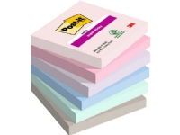 Post It 3M Sticky sheets Post-it ® Super Sticky SOULFUL 76x76mm 6×90 cards.