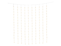 Konstsmide Curtain, Kjede, Gjennomsiktig, Plast, Universell, IP44, 140 ampuller