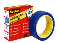 Scotch® forseglingstape blå 1 rulle 35 mm x 33 m