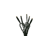 Konstsmide 6554-870, 100 lamper, LED, Rav, Innendørs, Grønn, Plast, Polyvinylklorid (PVC)