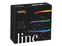 Twinkly - Stringlys - LED - RGB-lys - svart kabel Belysning - Intelligent belysning (Smart Home) - Intelligent belysning