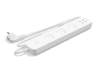 Bilde av Tesla Smart Power Strip 3 + 4 Usb, 3 Ac-utganger, Type E, Trådløs, Hvit, Android, Ios