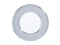 EGLO FUEVA 5 recessed spot Ø86 mm 3000K IP44 chrome