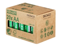 Ultimate Alkaline Aa-Batteri, 20-Pack