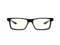 Gunnar Optiks Cruz, Unisex, Rektangel, Sort, Nylon, Gjennomsiktig, 5,5 cm