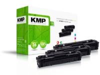 KMP H-T215VX, 2300 sider, Cyan, Fiolblå, Gult, 3 stykker Skrivere & Scannere - Blekk, tonere og forbruksvarer - Tonere