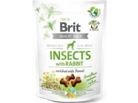 Produktfoto för Brit Care Crunchy Snack Insects Rabbit 200 g