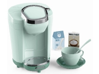 Espressomaskine elektrisk med kaffekop+tilbehør Leker - Rollespill - Leke kjøkken og mat