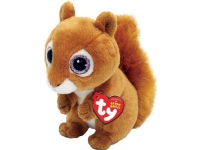 YOU INC. TY BEANIE BABIES SQUIRE - brown squirrel 15cm 40196