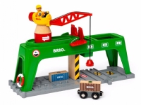 BRIO Container Crane Lyftkran 3 År Multifärg