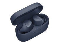 Jabra Elite 3 – True wireless-hörlurar med mikrofon – inuti örat – Bluetooth – ljudisolerande – marin
