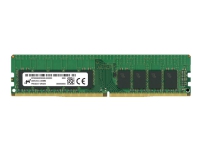 Produktfoto för Micron - DDR4 - modul - 16 GB - DIMM 288-pin - 3200 MHz / PC4-25600 - CL22 - 1.2 V - ej buffrad - ECC