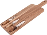 Utmerket Houseware skjærebrett i tre for servering med kniver 42x15,5cm Belysning - Annen belysning - Julebelysning