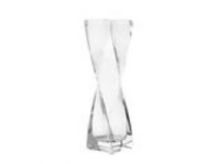 LEONARDO Swirl, Firkantet vase, Glass, Gjennomsiktig, Gjennomsiktig, 200 mm, 50 mm Barn & Bolig - Innredning - Til stuen