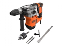 BLACK+DECKER BEHS03K-QS - Hammerbor - 1250 W - SDS-plus 13 mm - 3.7 joule El-verktøy - DIY - El-verktøy 230V - Borhammer