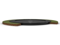 BergToys Trampoline Champion FlatGround fitness device (black round diameter 330 cm)