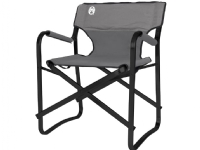 Bilde av Coleman Steel Deck Chair 2000038340, Camping Chair (grey/black)