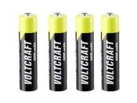 VOLTCRAFT Endurance uppladdningsbart AAA-batteri NiMH 600 mAh 1,2 V 4 st
