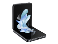 Samsung Galaxy Z Flip4 – 5G pekskärmsmobil – dual-SIM – RAM 8 GB / Internal Memory 128 GB – OLED-skärm – 6.7 – 2640 x 1080 pixlar (120 Hz) – 2 bakre kameror 12 MP 12 MP – front camera 10 MP – grafit