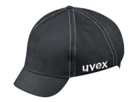 uvex – Bultkapsel – bomull ABS-plast mesh-tyg – svart