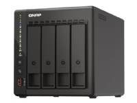 QNAP TS-453E - NAS-server - 4 fack - SATA 6Gb/s - RAID 0, 1, 5, 6, 10, 50, JBOD, 60 - RAM 8 GB - 2.5 Gigabit Ethernet - iSCSI support