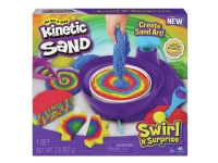 Bilde av Kinetic Sand Swirl N’ Surprise, Kinetisk Sand For Barn, 3 år, Flerfarget