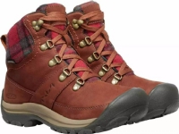 Bilde av Women's Trekking Shoes Kaci Iii Winter Mid Wp Tortoise Shell/red Plaid Size 37.5 (ke-1026718)