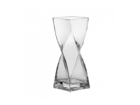 Bilde av Leonardo Swirl, Firkantet Vase, Glass, Gjennomsiktig, Gjennomsiktig, Ce, 300 Mm