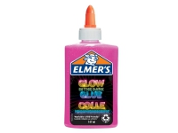 Elmers ELMER'S Glow in the Dark håndverkslim rosa 147 ml vaskbart håndverkslim Hobby - Kunsthåndverk - Håndarbeidsprodukter