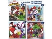 Educa 12-16-20-25 Progres. Spidey&Amazing Friends