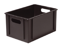 Basic Box klodskasse, 12,5 liter, sort Arkivering - Arkiv bokser / Mapper - Oppbevaringsbokser