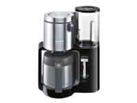 Siemens TC86503 – Kaffemaskin – 12 koppar – svart/antracit