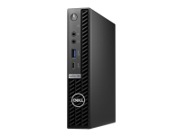 Dell OptiPlex 7000 – Mikro – Core i7 12700T / 1.4 GHz – vPro Enterprise – RAM 16 GB – SSD 256 GB – NVMe Class 35 – UHD Graphics 770 – GigE Bluetooth 5.2 802.11ax (Wi-Fi 6E) – WLAN: Bluetooth 5.2 802.11a/b/g/n/ac/ax (Wi-Fi 6E) – Win 10 Pro (inkluderar Win 11 Pro-licens) – skärm: ingen – svart – BTS – med 3 års grundläggande på plats