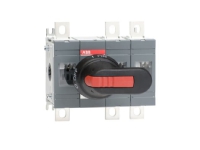 ABB OT160EV12P, Rotasjonsbryter, 3P, Koblet med ledninger (ikke trådløs), Plast, Sort, IP65
