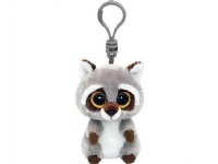 TY nøglering GRÅ asparges Beanie Boos klip EGE 8,5 cm 35252