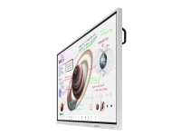 Samsung Flip Pro WM75B - 75 Diagonalklasse WMB Series LED-bakgrunnsbelyst LCD-skjerm - interaktiv - med pekeskjerm (multiberørings) - Tizen OS 6.5 - 4K UHD (2160p) 3840 x 2160 - lysegrå PC tilbehør - Skjermer og Tilbehør - Digitale skilt