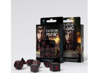 Q-Workshop A set of Classical Runic Bones – Black and red
