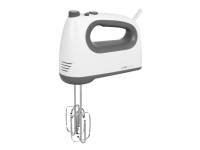 Clatronic HM 3775 - Håndmikser - 400 W - hvit/grå